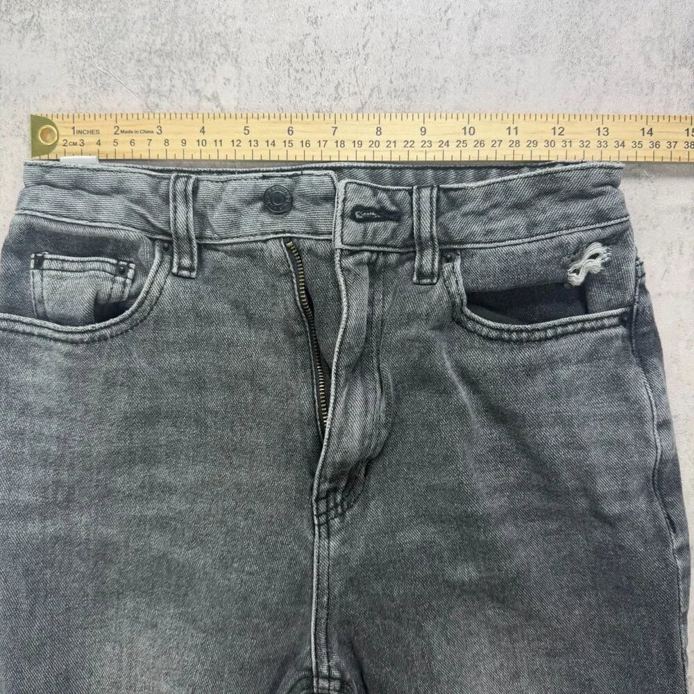 Pacsun 90’s Boyfriend Jeans Size 26 Gray Acid Wash